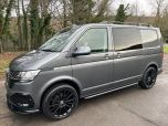 VOLKSWAGEN TRANSPORTER T6.1 TDI 6 SEAT KOMBI HIGHLINE SWB IN INDIUM GREY WITH TAILGATE - EURO SIX - 3419 - 1