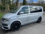 VOLKSWAGEN TRANSPORTER T6 TDI 150 7 SPEED DSG AUTO 9 SEAT SHUTTLE SE SWB IN REFLEX SILVER - EURO SIX - 3458 - 1