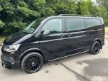 VOLKSWAGEN TRANSPORTER SHUTTLE T6 TDI 150 7 SPEED DSG AUTO 8 SEAT SHUTTLE SE LWB IN BLACK - EURO SIX - 3299 - 1