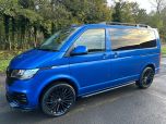 VOLKSWAGEN TRANSPORTER T6.1 8 SEAT SHUTTLE SWB IN RAVENNA BLUE - EURO SIX - 3366 - 1