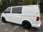 VOLKSWAGEN TRANSPORTER T6.1 TDI BLACK EDITION WINDOW VAN SWB IN CANDY WHITE - EURO SIX - 3393 - 8