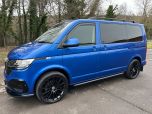 VOLKSWAGEN TRANSPORTER T6.1 TDI 150 7 SPEED DSG AUTO 8 SEAT SHUTTLE SE SWB IN RAVENNA BLUE - EURO SIX - 3434 - 1