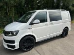 VOLKSWAGEN TRANSPORTER T6 TDI 150 6 SPEED STARTLINE SWB WINDOW VAN WITH TAILGATE IN CANDY WHITE - EURO SIX - 3330 - 1