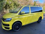 VOLKSWAGEN TRANSPORTER T6 TDI 8 SEAT SHUTTLE SWB IN GRAPE YELLOW - EURO SIX - 3387 - 1