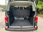 VOLKSWAGEN TRANSPORTER SHUTTLE T6 TDI 150 7 SPEED DSG AUTO 8 SEAT SHUTTLE SE LWB IN BLACK - EURO SIX - 3299 - 3