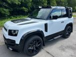 LAND ROVER DEFENDER 90 HARD TOP D250 MHEV IN FUJI WHITE SWB - 3297 - 9