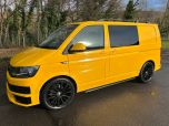 VOLKSWAGEN TRANSPORTER T6 TDI 150 6 SPEED STARTLINE WINDOW VAN IN YELLOW - EURO SIX - 3408 - 1