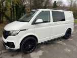 VOLKSWAGEN TRANSPORTER T6.1 TDI BLACK EDITION WINDOW VAN SWB IN CANDY WHITE - EURO SIX - 3393 - 1