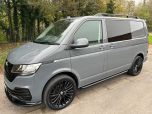 VOLKSWAGEN TRANSPORTER T6.1 TDI BLACK EDITION WINDOW VAN SWB IN PURE GREY - EURO SIX - 3378 - 1