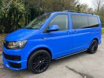 VOLKSWAGEN TRANSPORTER T6 TDI 8 SEAT SHUTTLE SWB IN THE RARELY SEEN SUMMER BLUE - EURO SIX - 3380 - 1