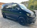 VOLKSWAGEN TRANSPORTER T6 TDI 150 7 SPEED DSG 6 SEAT KOMBI/SHUTTLE SE SWB IN BLACK - EURO SIX - DONE ONLY 5,000 MILES!!! - 3359 - 2